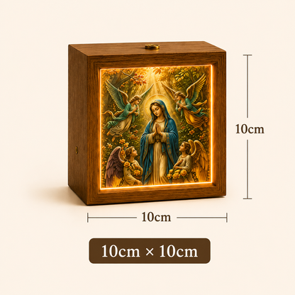 Custom 3D Embossed Relief Photo Frame - Oil Painting Lightbox Portrait