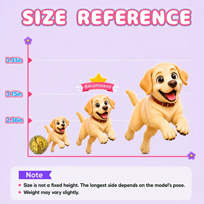 Custom Pet Figurine from Photo - 3D Dog & Cat Keepsake