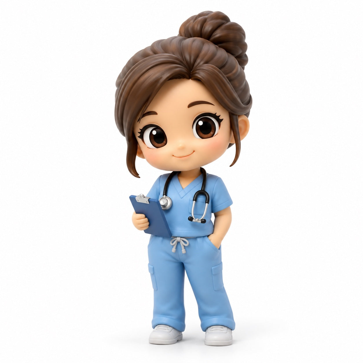 Custom Nurse Figurine From Photo - A Tribute to Their Compassion