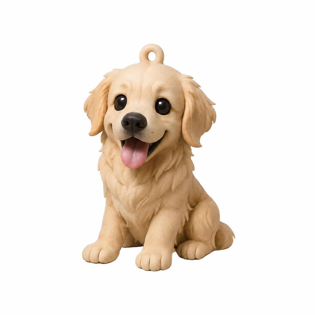 Custom Pet Keychain & Bag Charm - 3D Figure from Your Photo