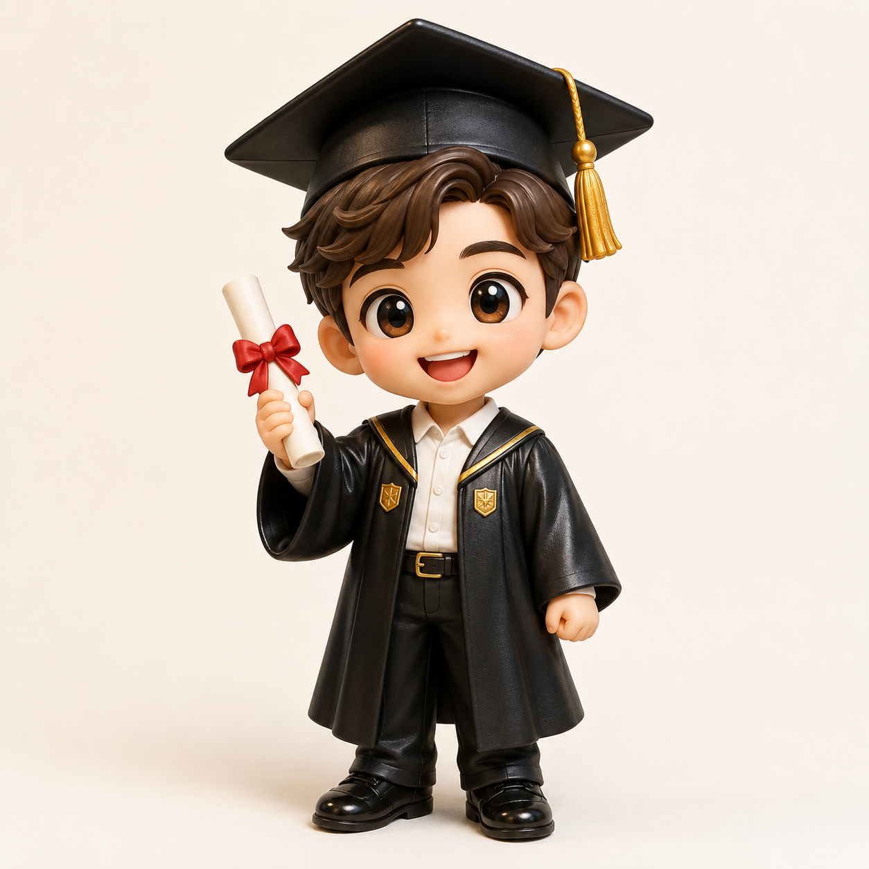 Personalized Graduation Figurine - Custom Grad Gift From Photo